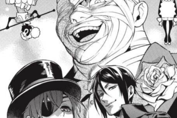 읽기 링크 만가 흑 집사 (Black Butler) 207화 번역, 서커스에서 일하기 위해 아이들을 납치하는 나쁜 놈